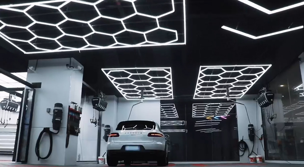 Garage Hex Lights